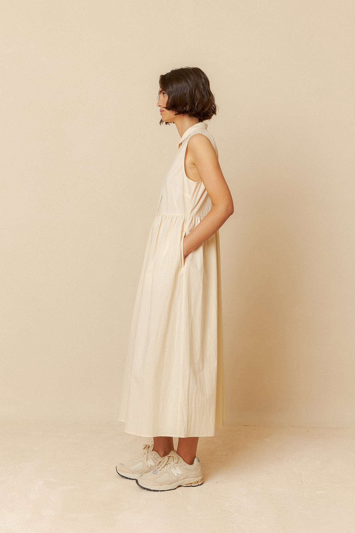 POPLIN SHIRT DRESS