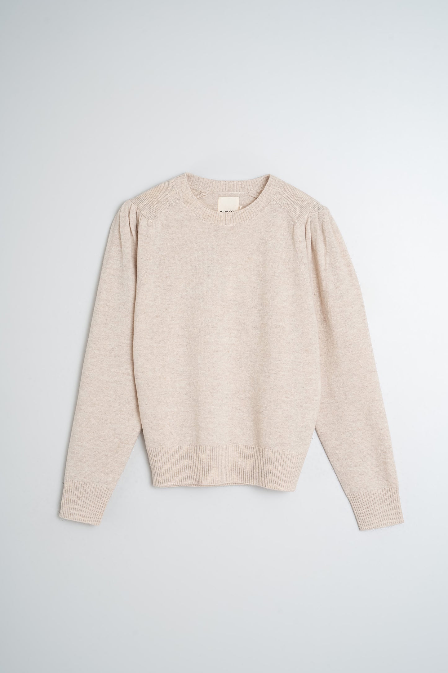 RIBBED DETAILS SWEATER