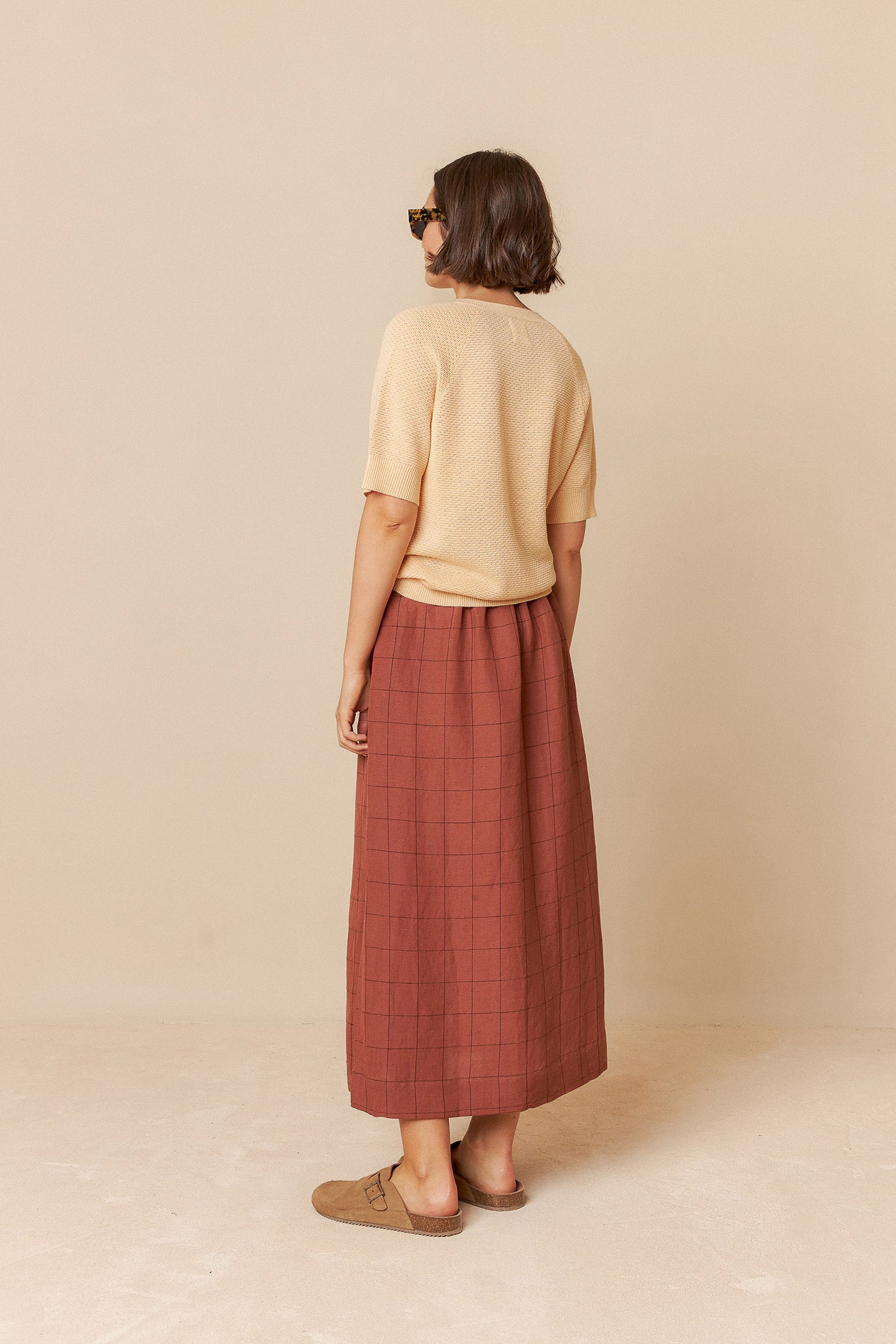 RICE STITCH KNIT VEST
