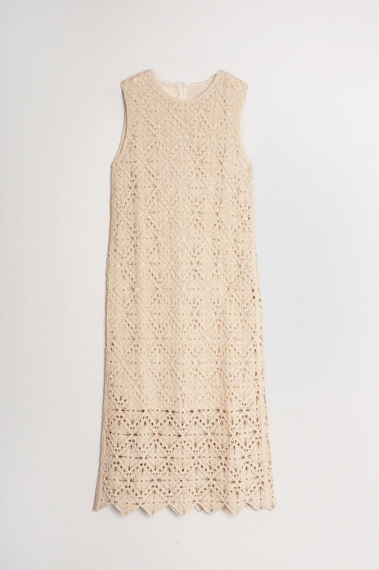 [CL] CROCHET MIDI DRESS