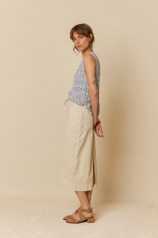 POINTELLE KNIT VEST