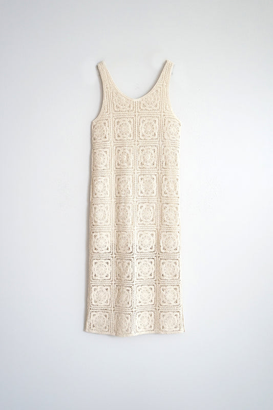 VESTIDO LARGO CROCHET