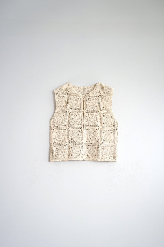CHAQUETA ABOTONADA CROCHET