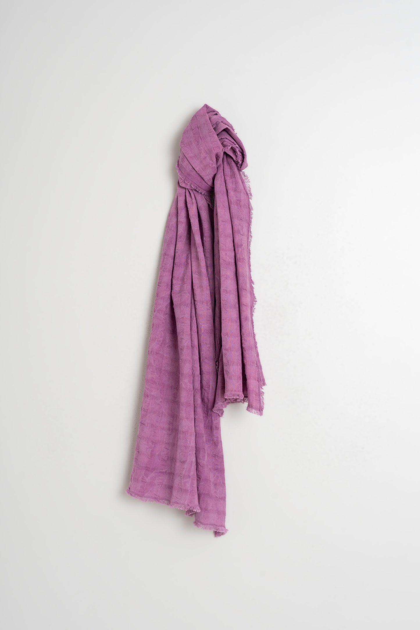 FRAYED-EDGE SCARF