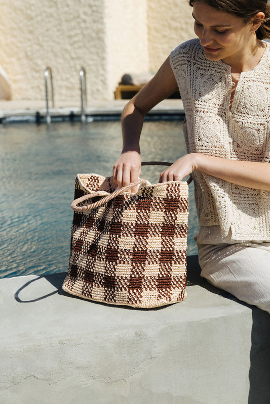 BOLSO SHOPPER RAFIA