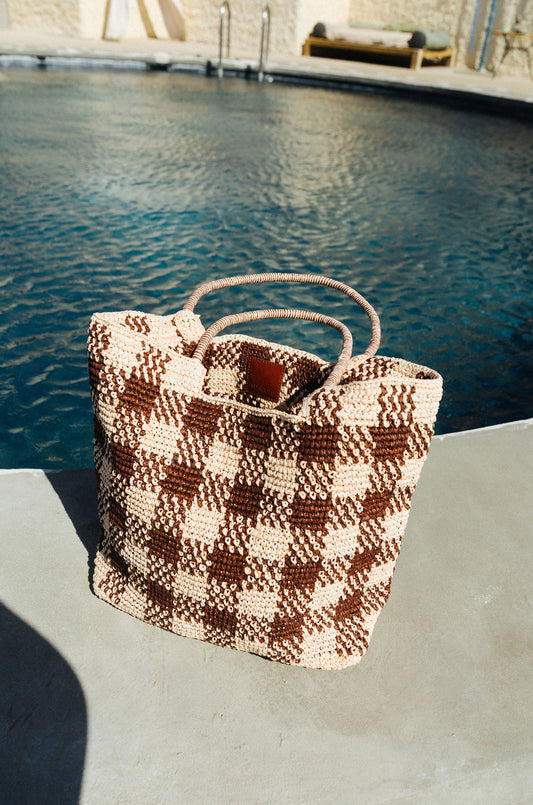 BOLSO SHOPPER RAFIA