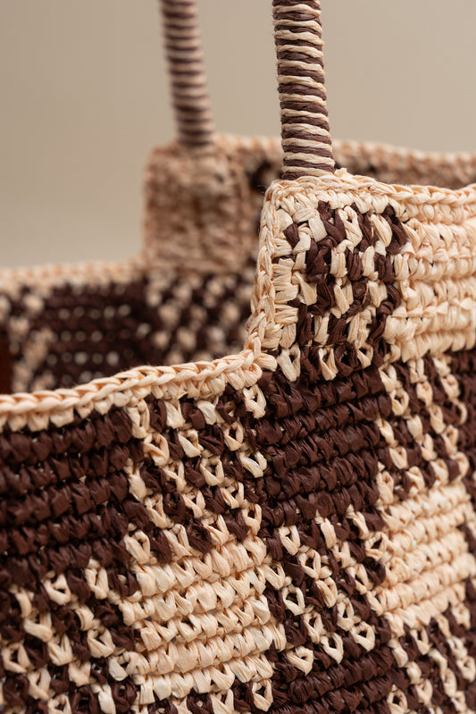 BOLSO SHOPPER RAFIA