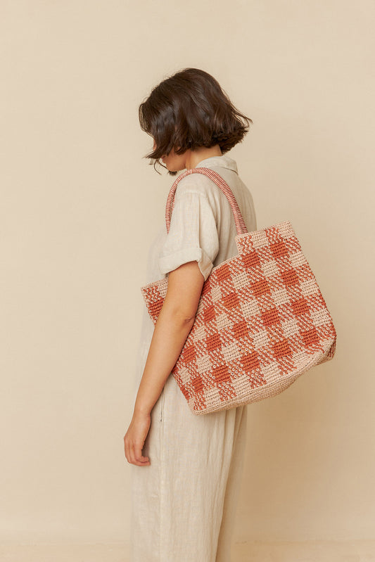 BOLSO SHOPPER RAFIA