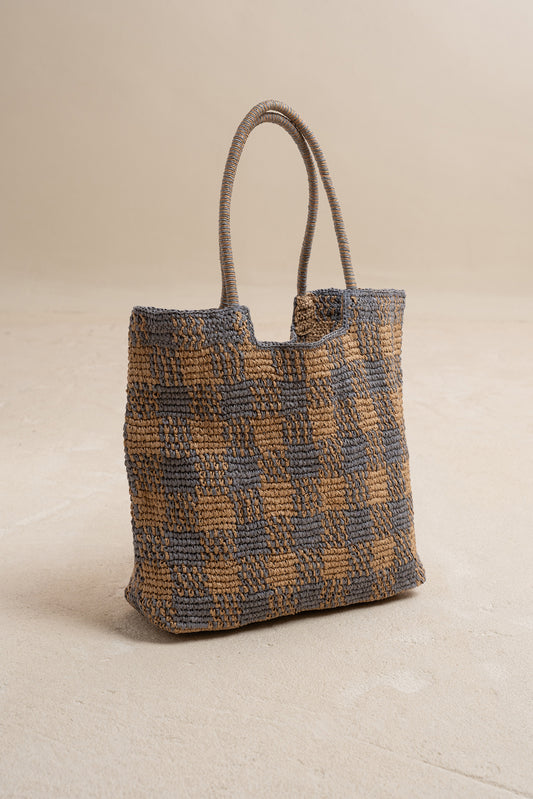 BOLSO SHOPPER RAFIA