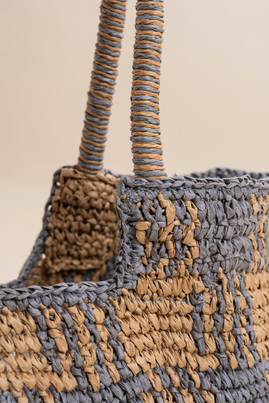 BOLSO SHOPPER RAFIA