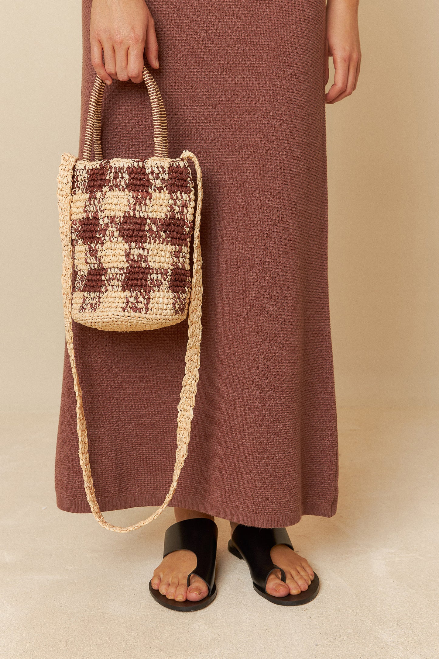 [CL] RAFFIA BUCKET BAG