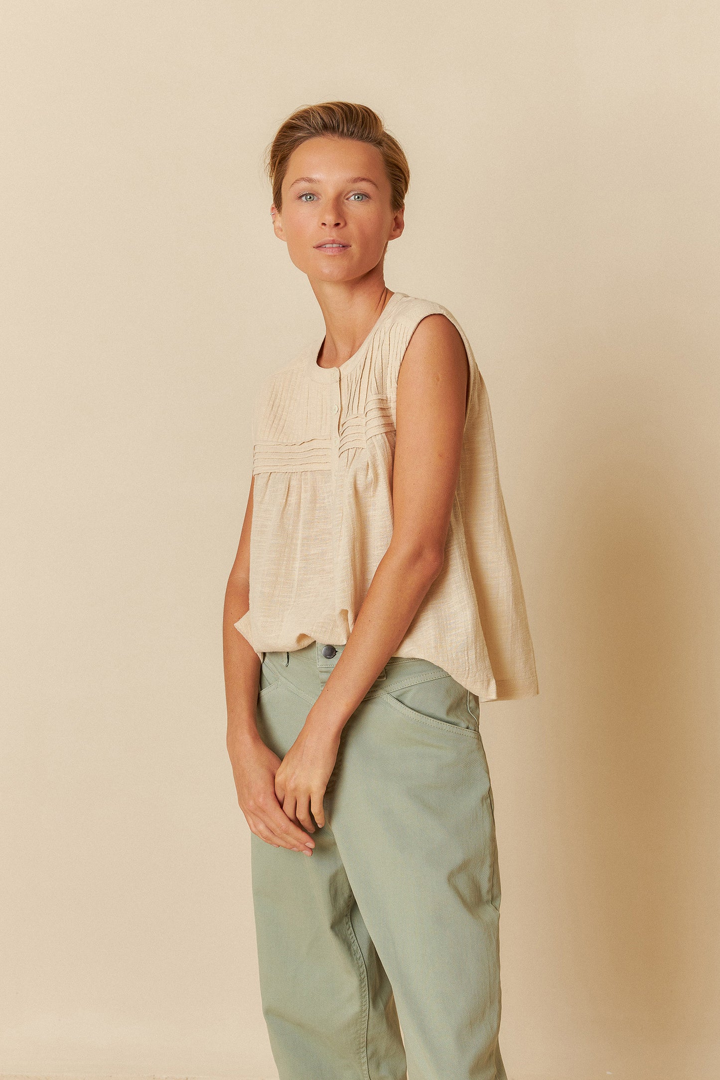 BLOUSE AVEC PATCH