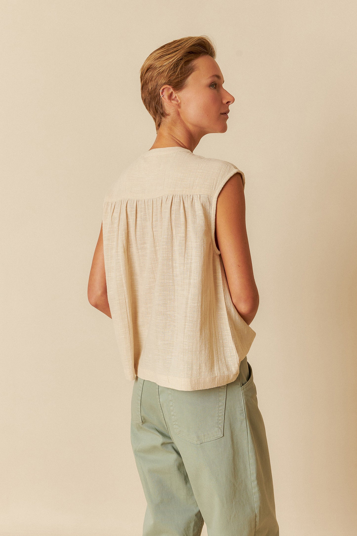BLOUSE AVEC PATCH