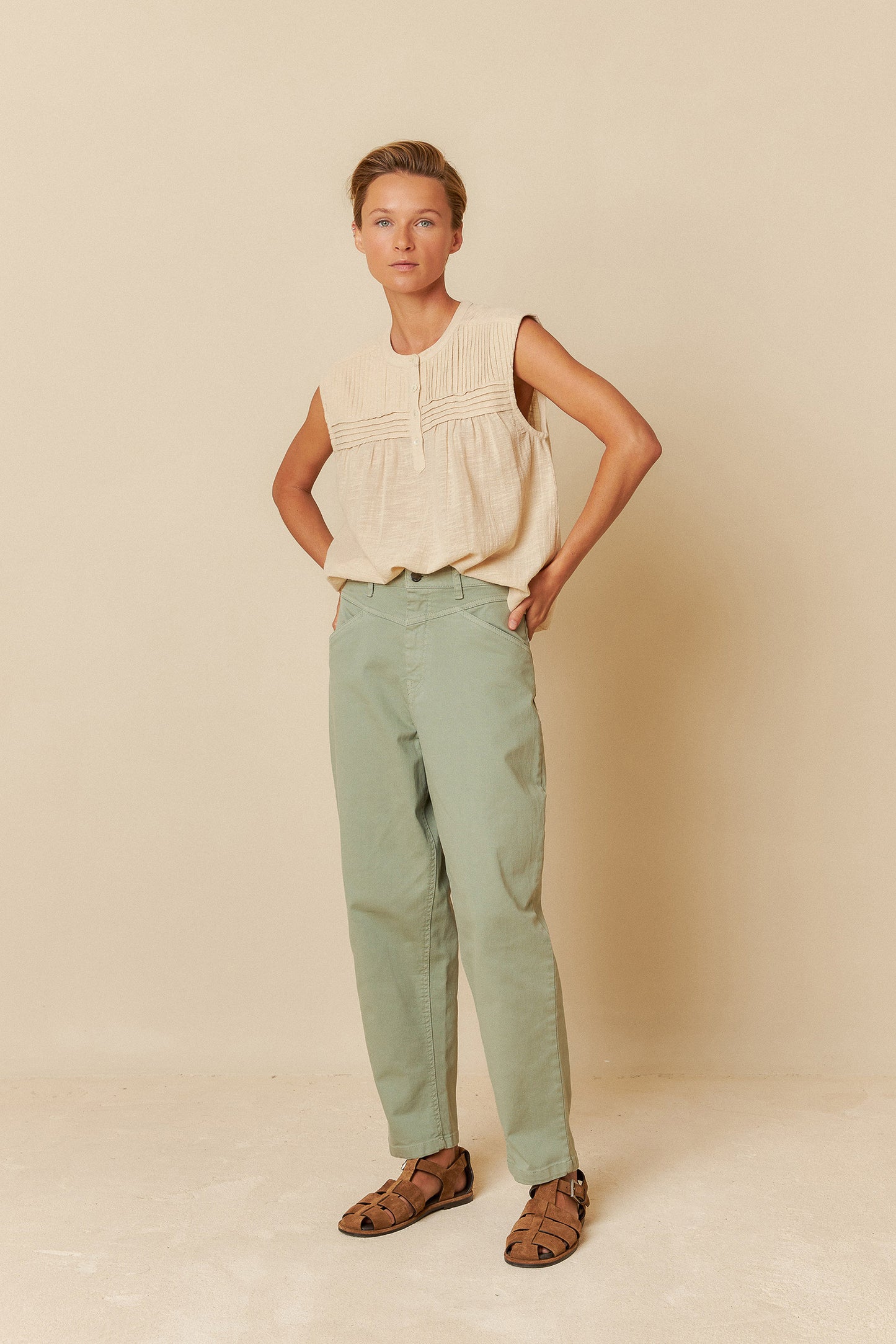 BLOUSE AVEC PATCH
