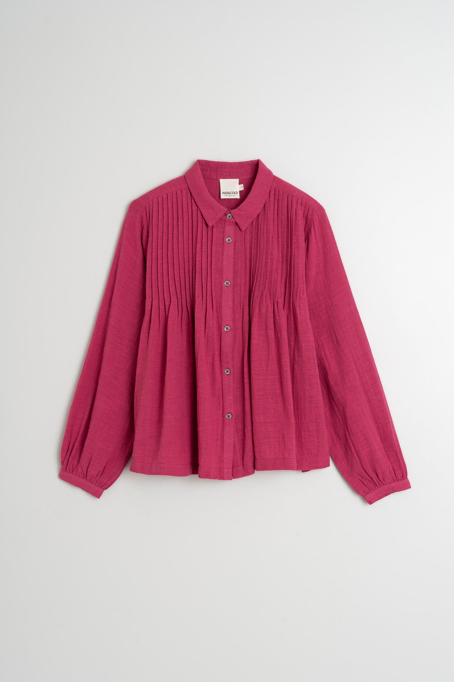 LEAH PLEATED SHIRT
