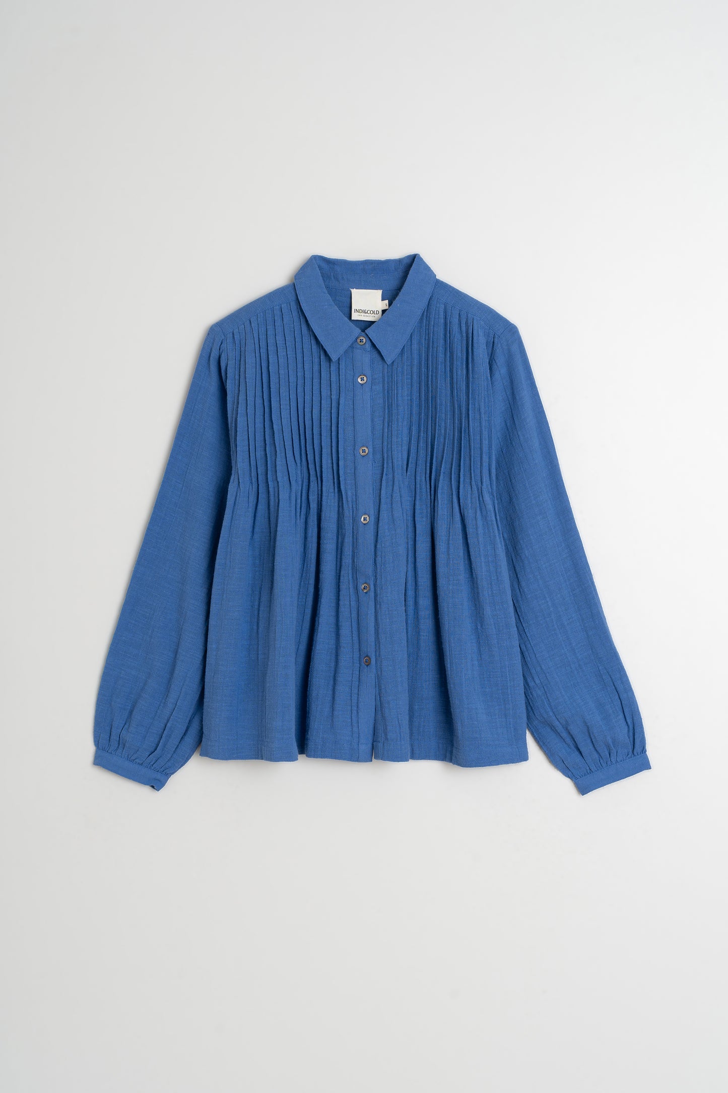 LEAH PLEATED SHIRT