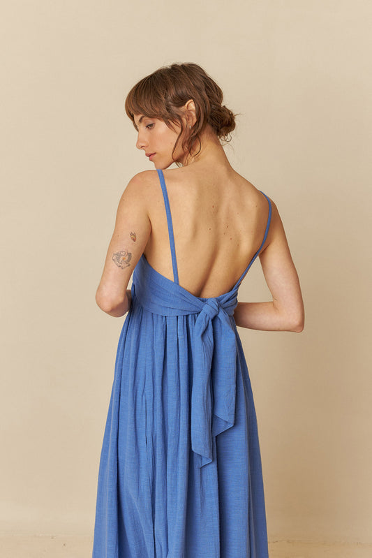VESTIDO MAXI TIRANTES