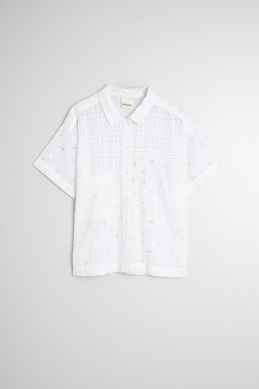 [CL] COMBINED EMBROIDERY SHIRT
