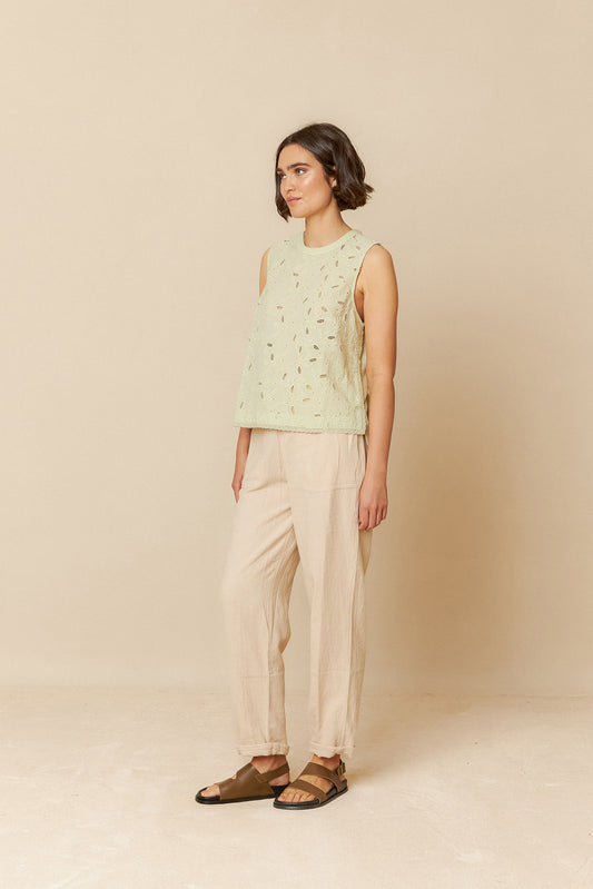 CAMISETA COMBINADA PUNTILLA