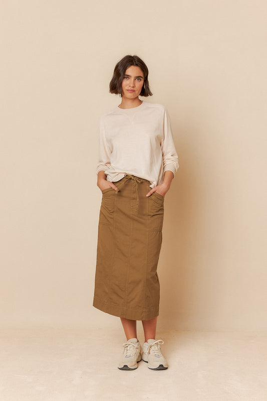 PULL EN MAILLE À MANCHES RANGLAN
