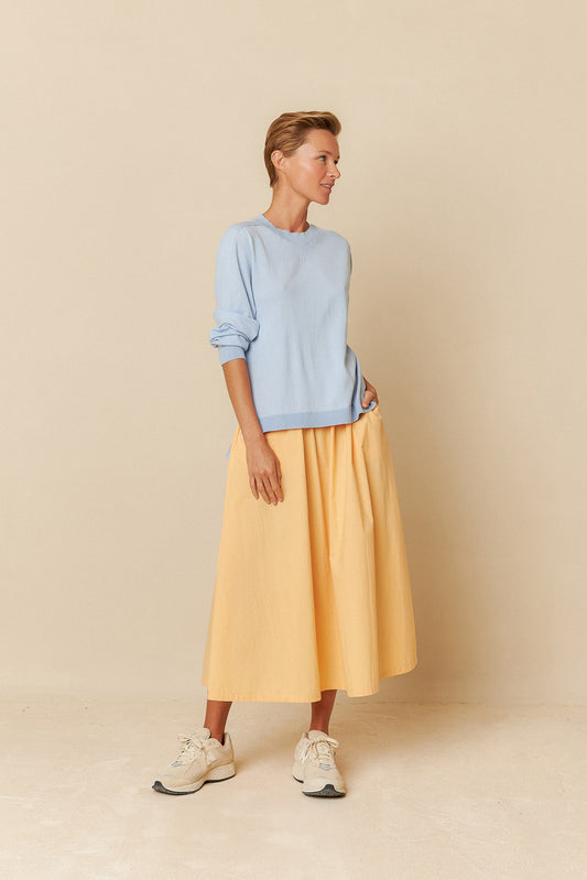 PULL EN MAILLE À MANCHES RANGLAN