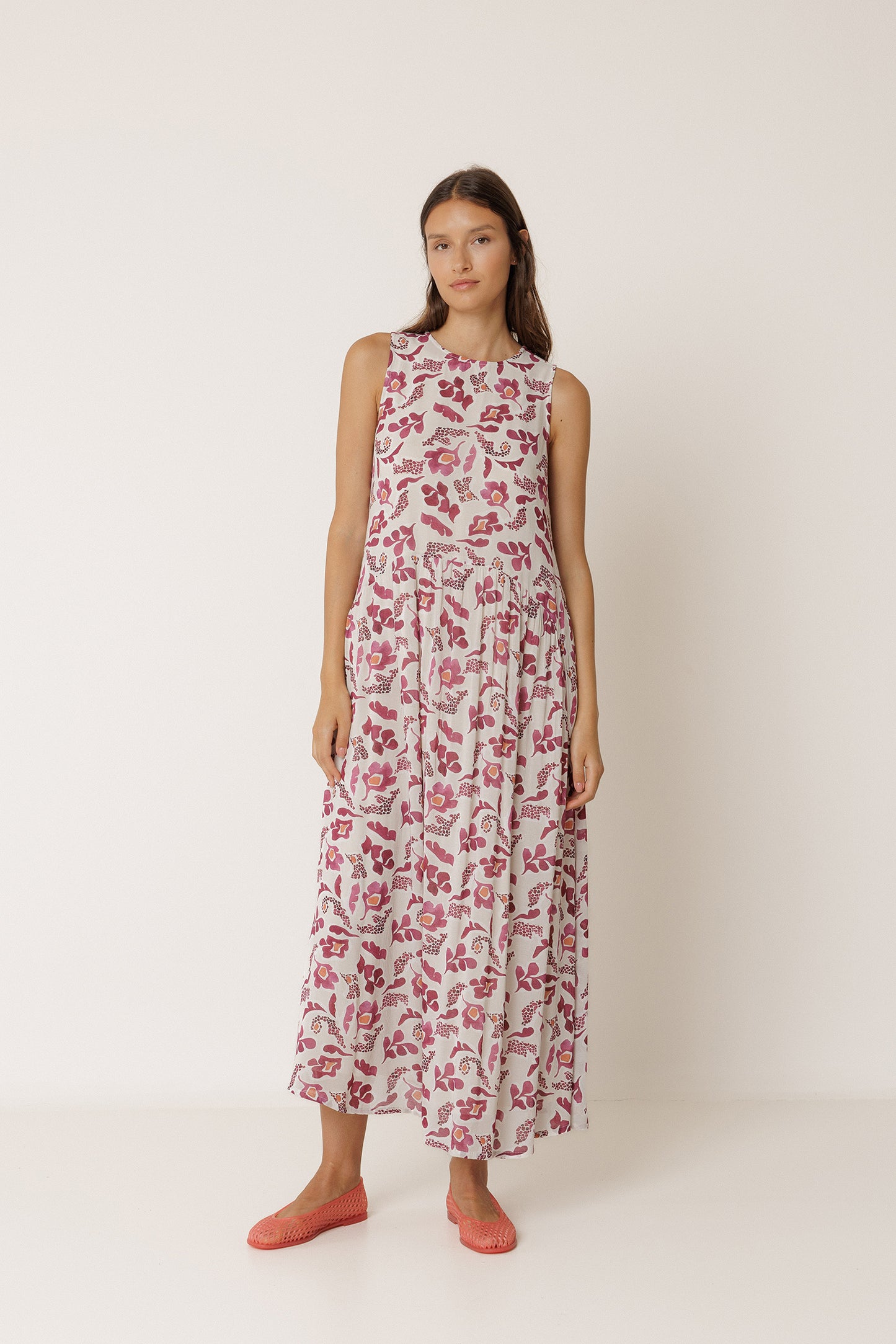 VESTIDO MAXI FLOR