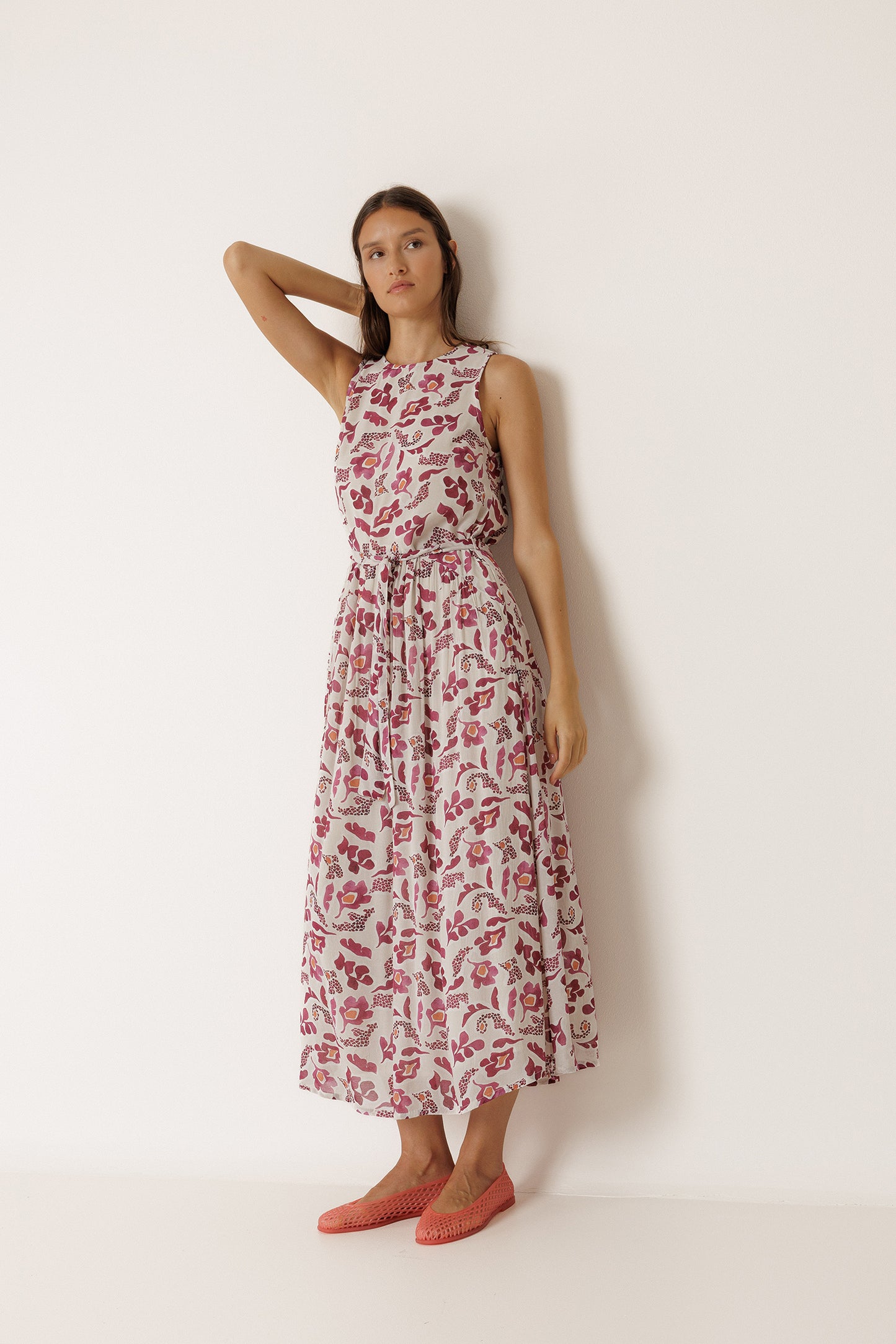 VESTIDO MAXI FLOR