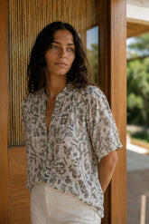 CAMISA MAXI FLOR