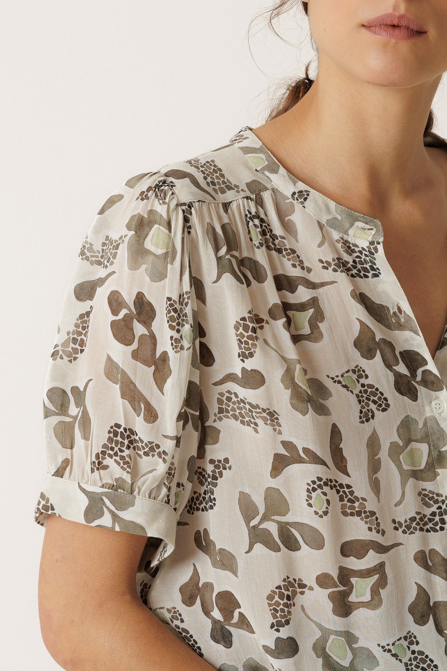 CAMISA MAXI FLOR