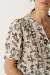 CAMISA MAXI FLOR