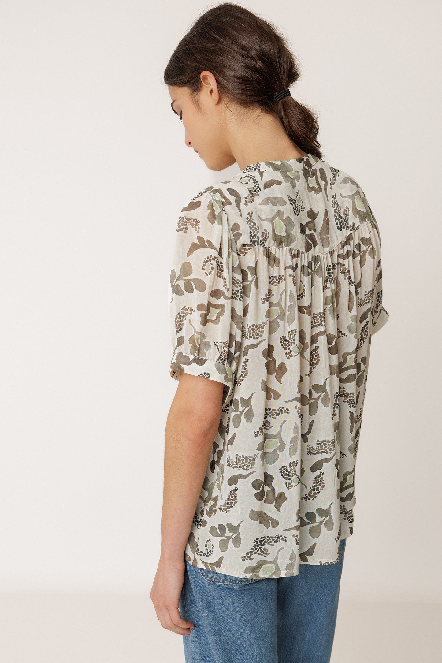 CAMISA MAXI FLOR