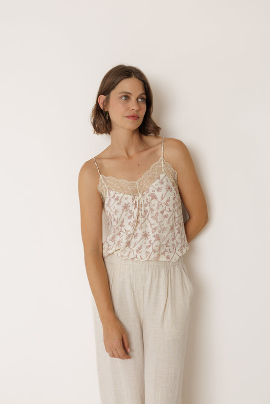 SLIP TOP WITH LACE 1