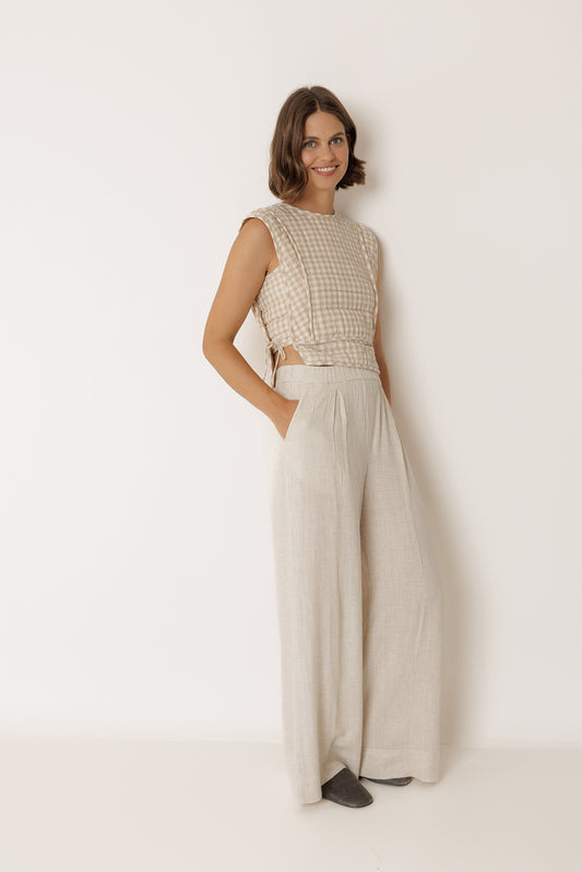 QUILTED CHECKERED TOP 2