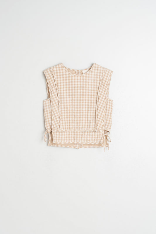 QUILTED CHECKERED TOP 5