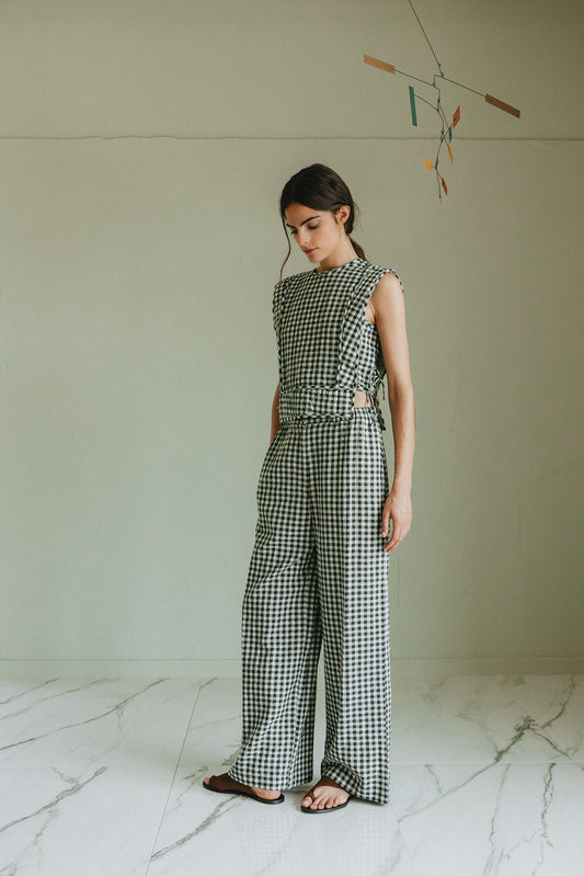 QUILTED CHECKERED TOP 2