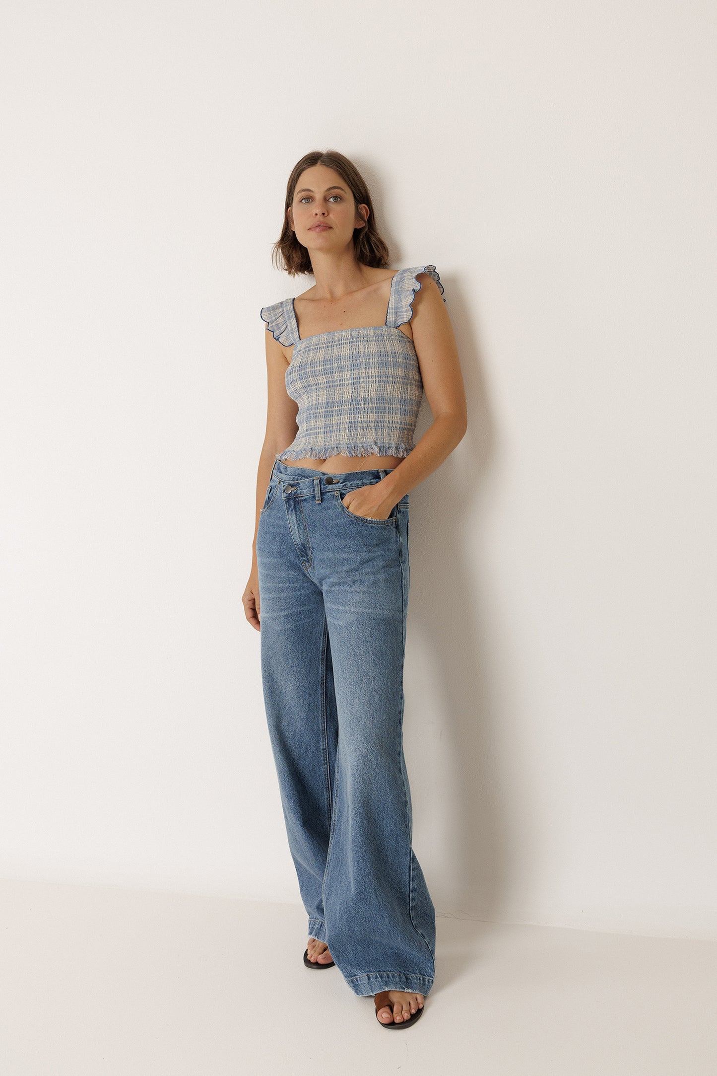 ELASTIC CROP TOP