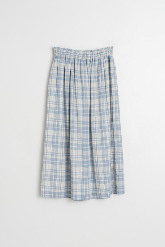 COTTON PLAID SKIRT 5