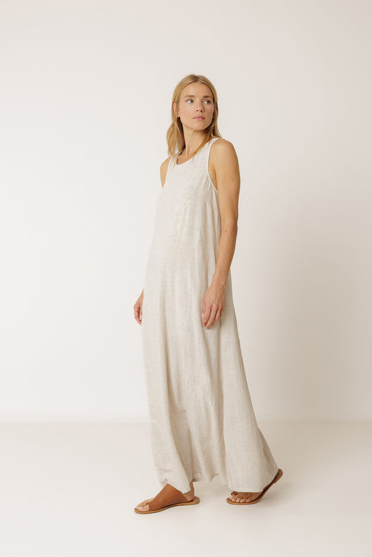 VESTIDO BORDADO NATURALEZA 5