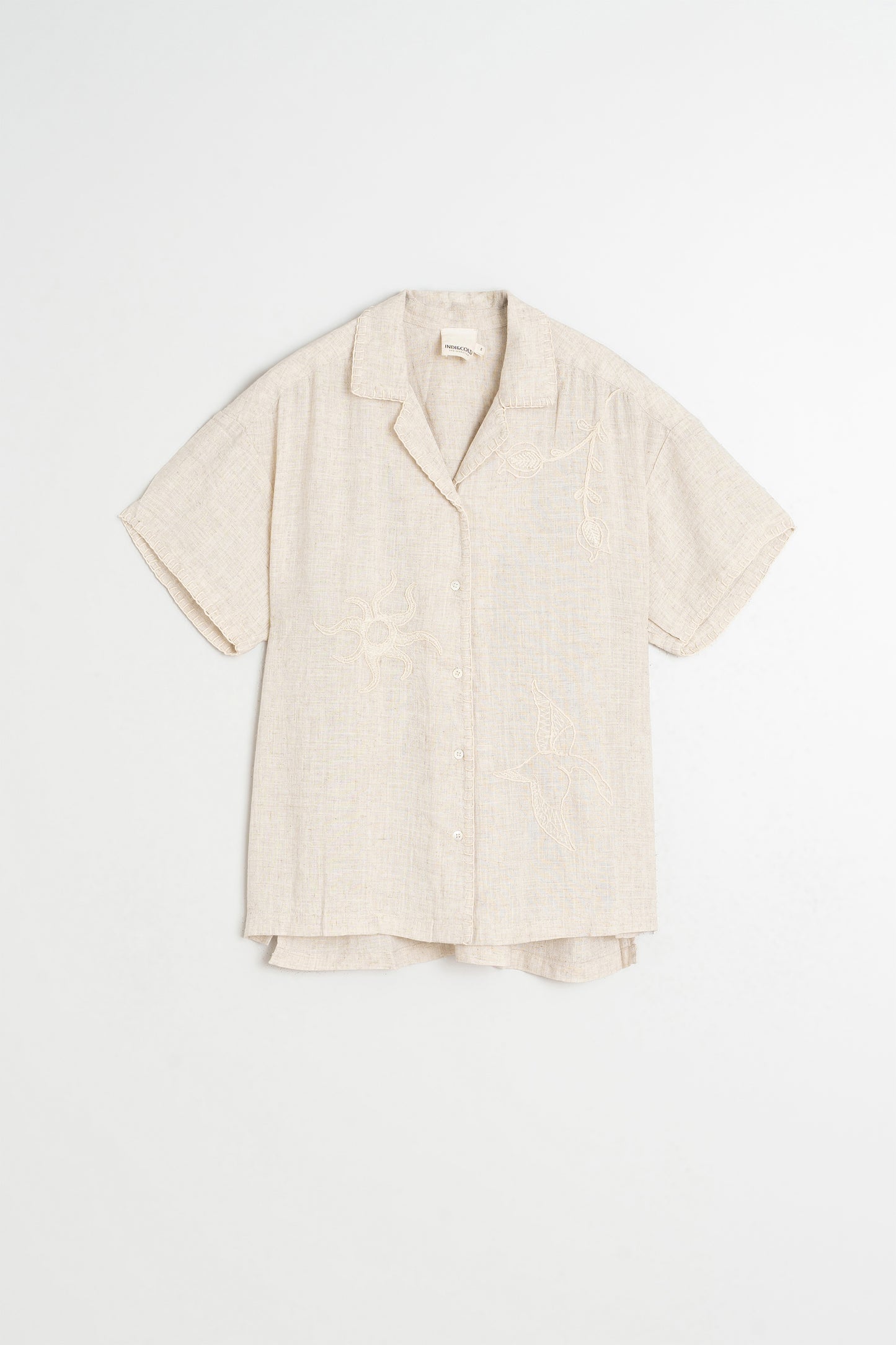 CAMISA BORDADO MANUAL