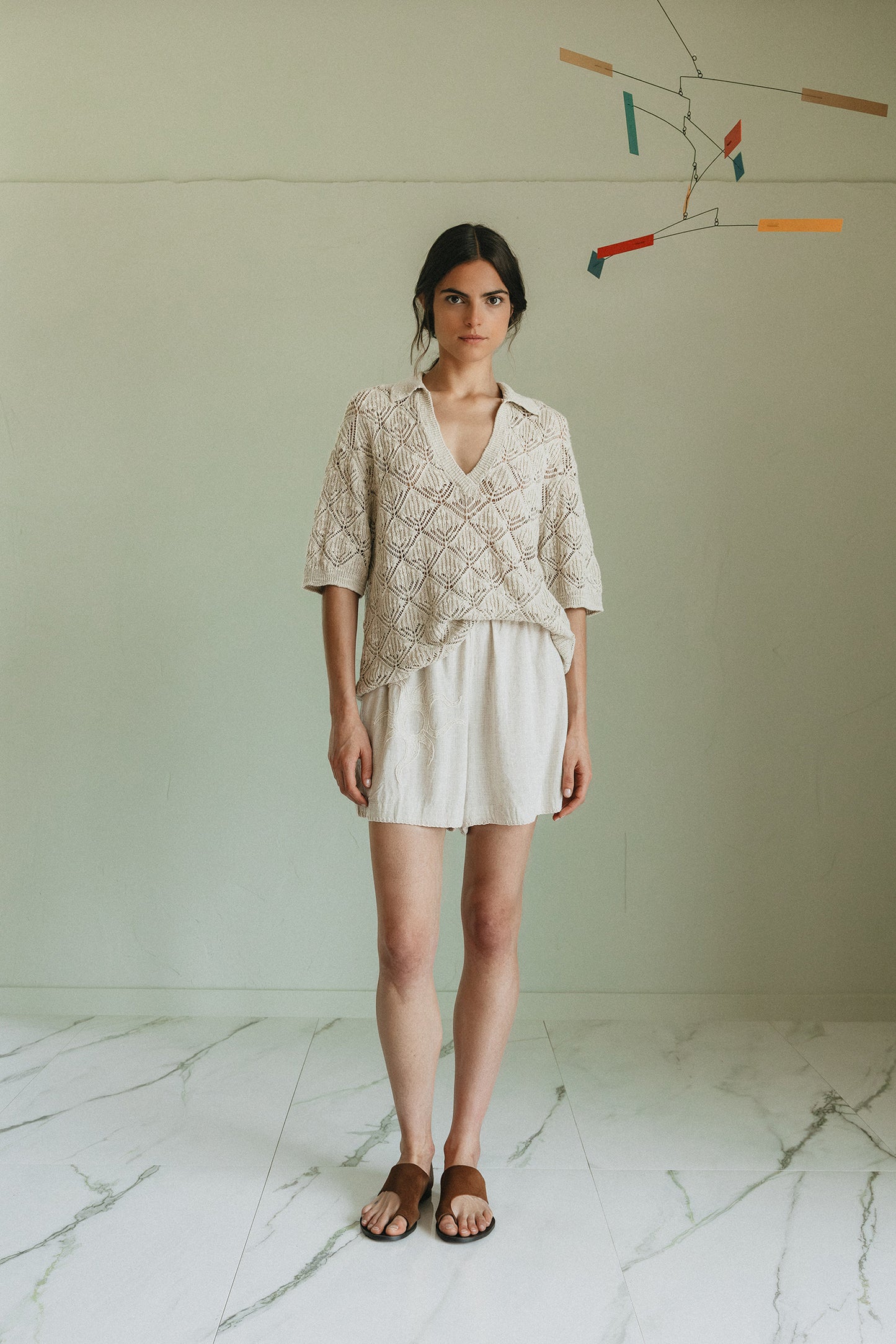ELASTIC SHORT PANT