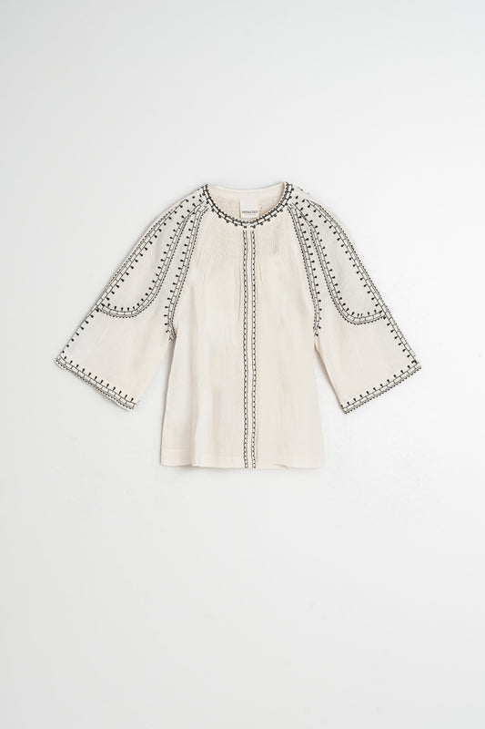 BELL-SLEEVE SHIRT 5