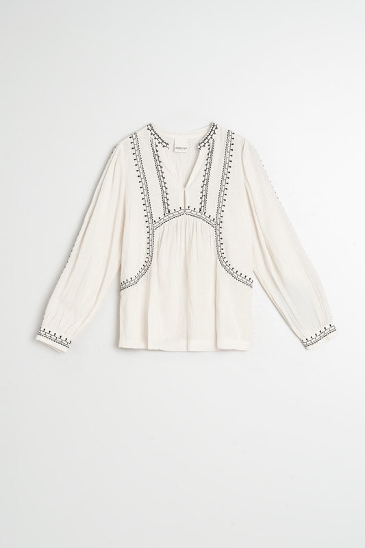 ETHNIC-EMBROIDERY BLOUSE 5