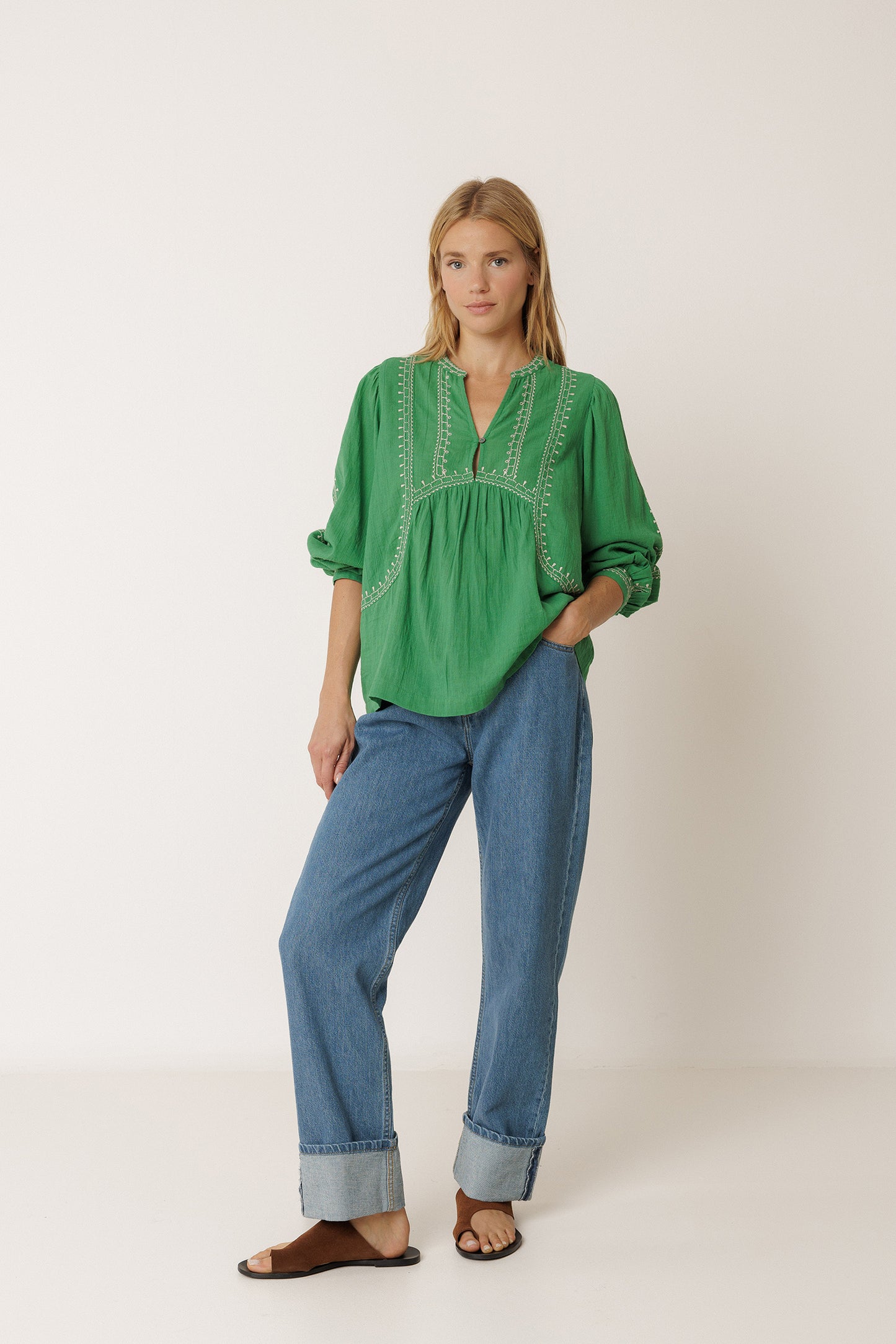 BLUSA BORDADO ÉTNICO