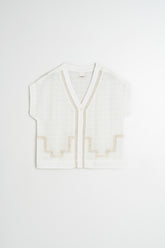 CAMISA PUNTILLAS INSERTADAS