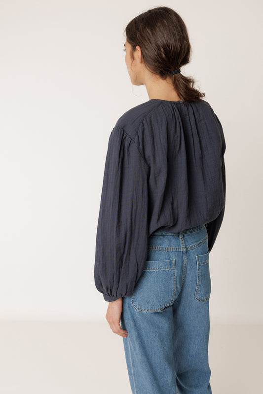 DOUBLE-GAUZE BLOUSE 4