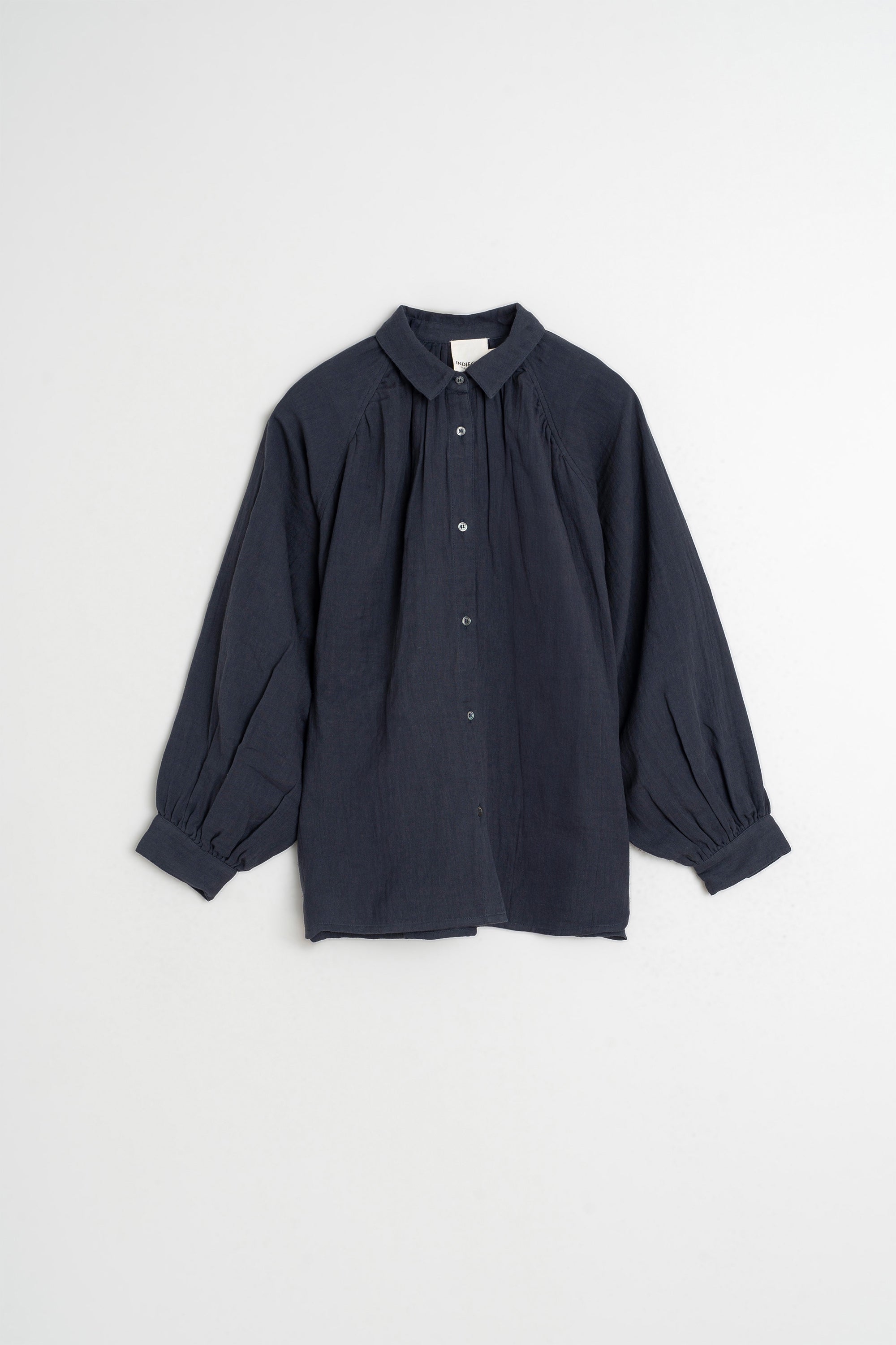 DOUBLE-GAUZE SHIRT | INDI&COLD