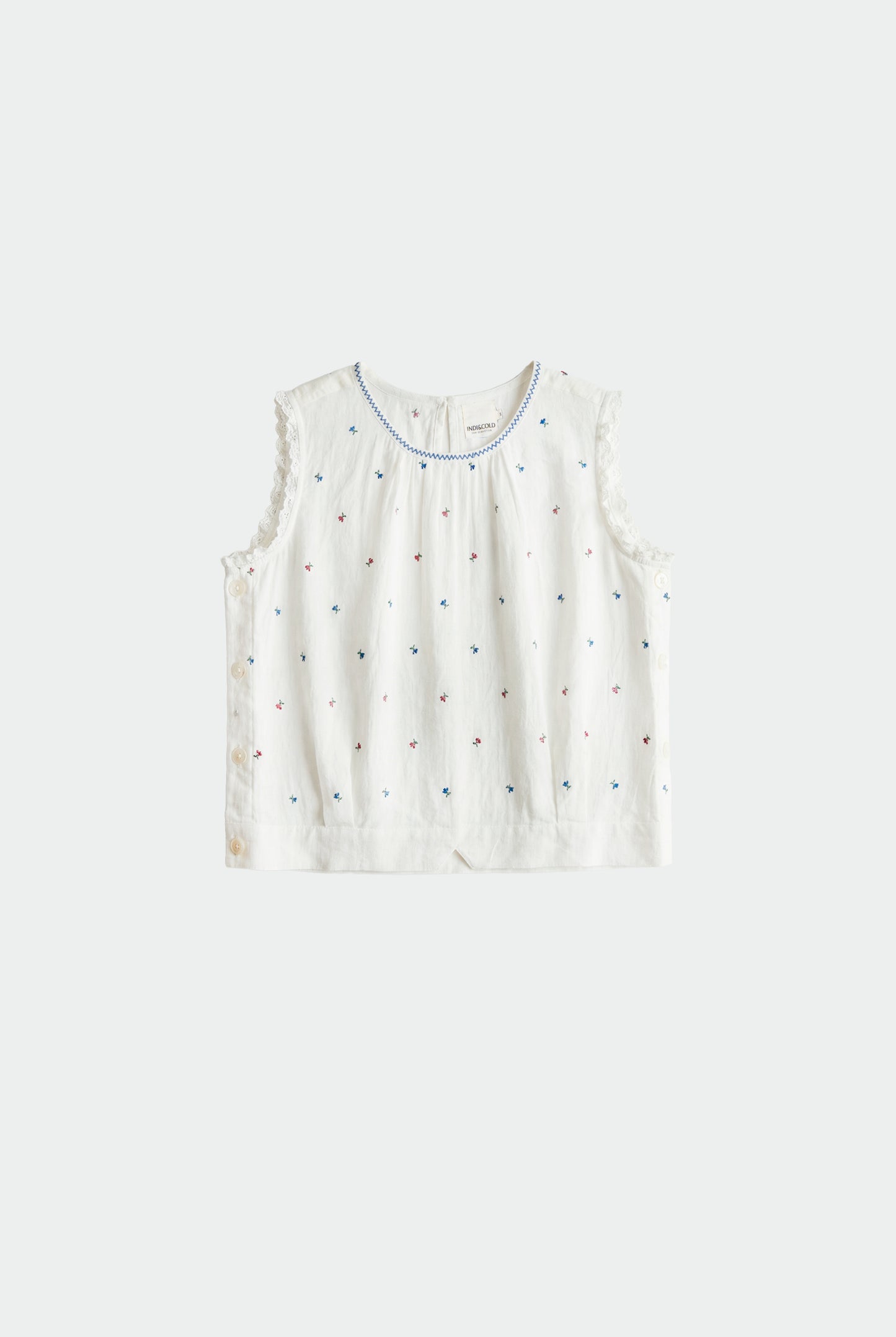 TOP BORDADOS FLOR