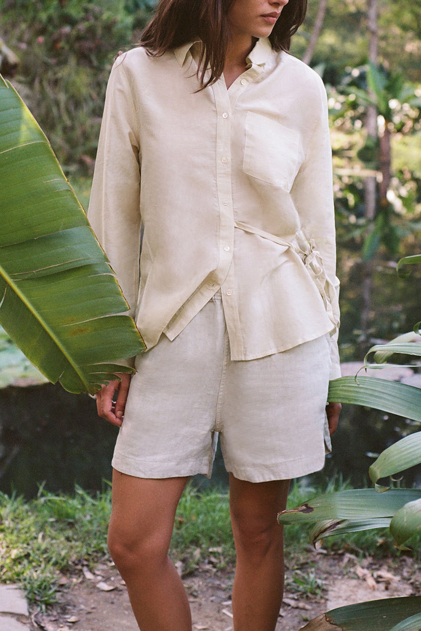 COTTON SILK SHIRT