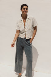 CAMISA BORDADOS PERFORADOS