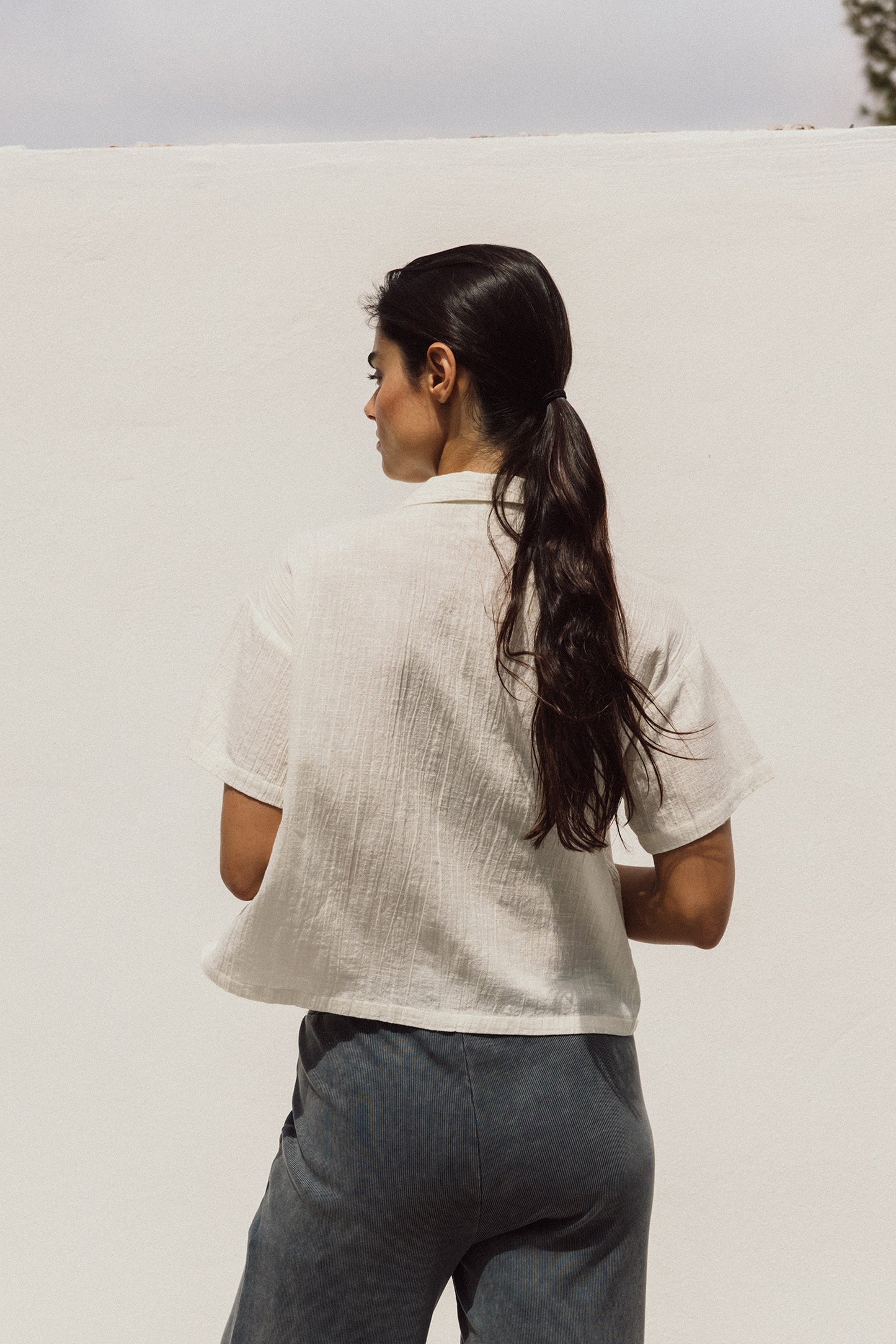 CAMISA BORDADOS PERFORADOS